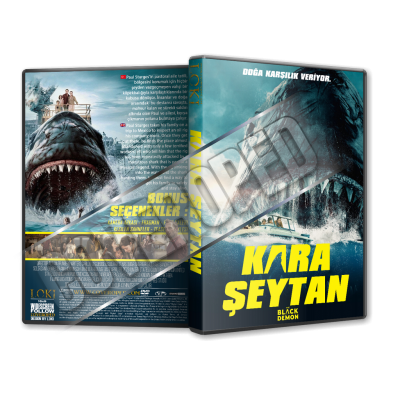 Kara Şeytan - The Black Demon - 2023 Türkçe Dvd Cover Tasarımı